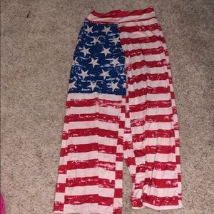 American flag pants